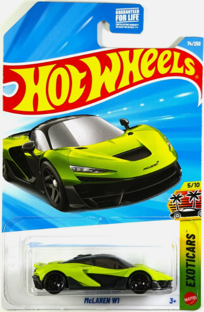 Hot Wheels 2026 #074/250, McLaren W1, green