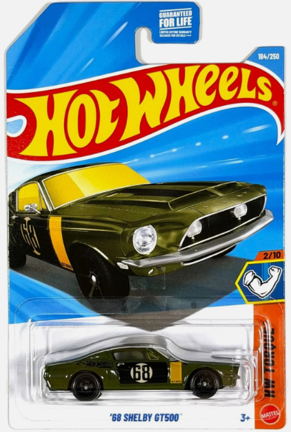 Hot Wheels 2026 #184/250, '68 Shelby GT500, dark green