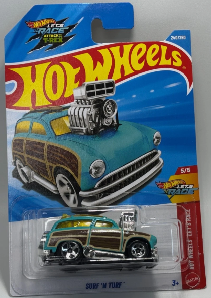 Hot Wheels 2026 #240/250, Surf 'n Turf, turquoise