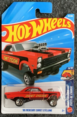 Hot Wheels 2026 #191/250, '65 Mercury Comet Cyclone, red