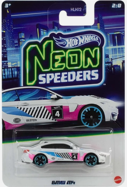 Hot Wheels 2026 Neon Speeders, BMW M4, white
