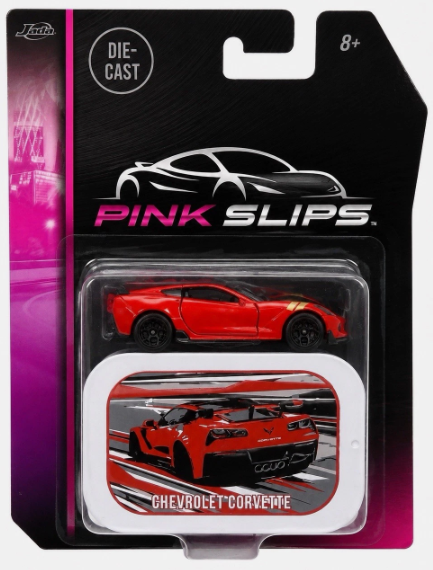 Jada Pink Slips, Chevrolet Corvette, red