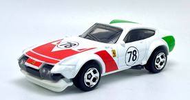Hot Wheels 2026 #062/250, Ferrari 365 GTB4 Competizione, NEW/LOOSE, white w/green & red