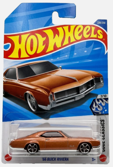Hot Wheels 2026 #228/250,'66 Buick Riviera, copper