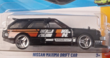 Hot Wheels 2026 #225/250, Nissan Maxima Drift Car, NEW/LOOSE, black