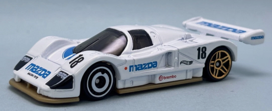 Hot Wheels 2025 #226/250 Mazda 787B, NEW/LOOSE, white