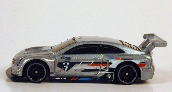 Hot Wheels 2026 #090/250, '16 Cadillac ATS-V R, NEW/LOOSE, metalflake gunmetal blue