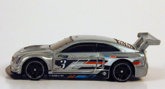 Hot Wheels 2026 #090/250, '16 Cadillac ATS-V R, NEW/LOOSE, metalflake gunmetal blue