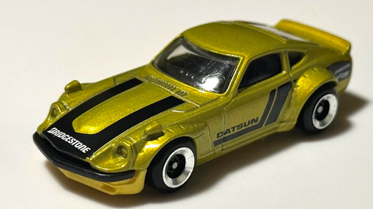 Hot Wheels 2025 Multipack Exclusive, Custom Datsun 240Z, NEW/LOOSE, metalflake lime