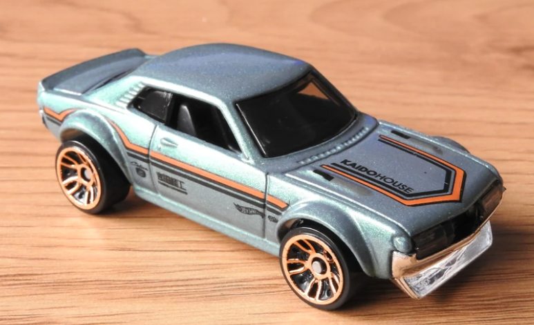 Hot Wheels 2021 #151/250, '70 Toyota Celica, metalflake mint green