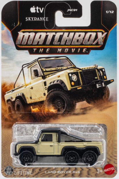 Matchbox 2026 Matchbox The Movie 1/12, Land Rover 6x6, tan