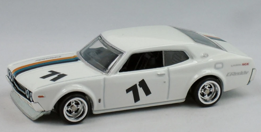 Hot Wheels 2018 Premium, Nissan Laurel 2000SGX from Team Transport #2 (Car only), NEW LOOSE, white