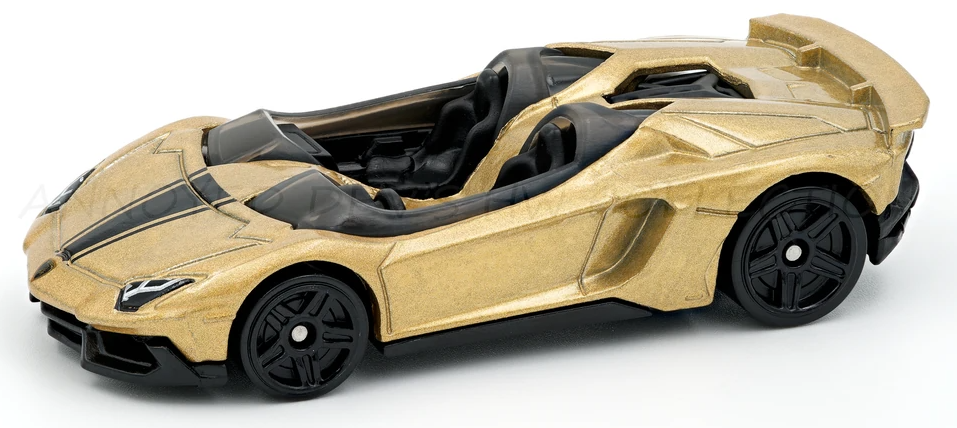 Hot Wheels 2026 Multipack Exclusive, Lamborghini Aventador J, NEW/LOOSE, gold
