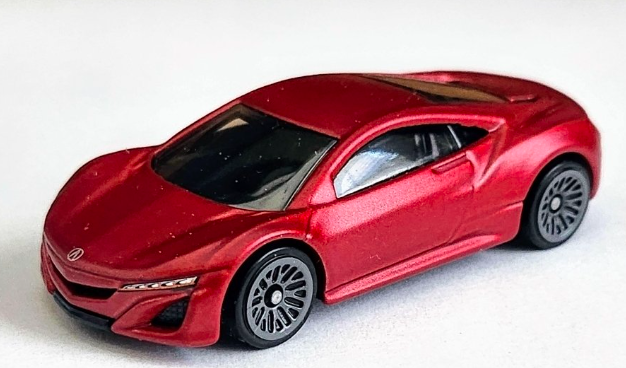 Hot Wheels 2026 Multipack Exclusive, 2012 Acura NSX Concept, NEW/LOOSE, satin red