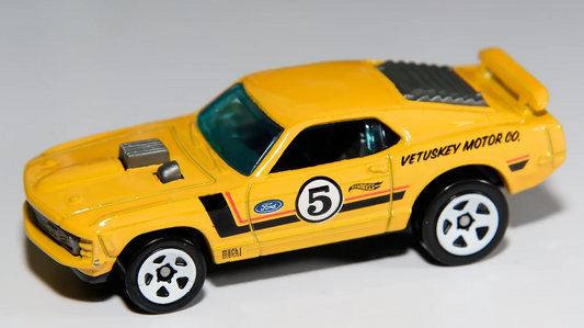 Hot Wheels 2024 Multipack Exclusive, '70 Mustang Mach 1, NEW/LOOSE, yellow