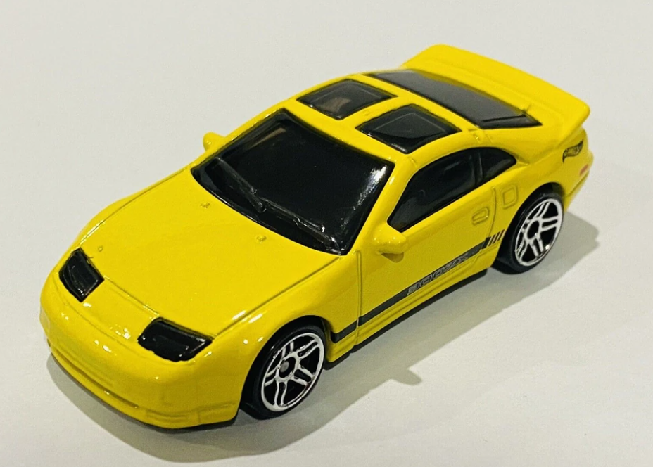 Hot Wheels 2023 Multipack Exclusive, Nissan 300ZX Twin Turbo, NEW/LOOSE, yellow