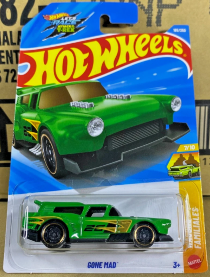 Hot Wheels 2026 #165/250, Gone Mad, green