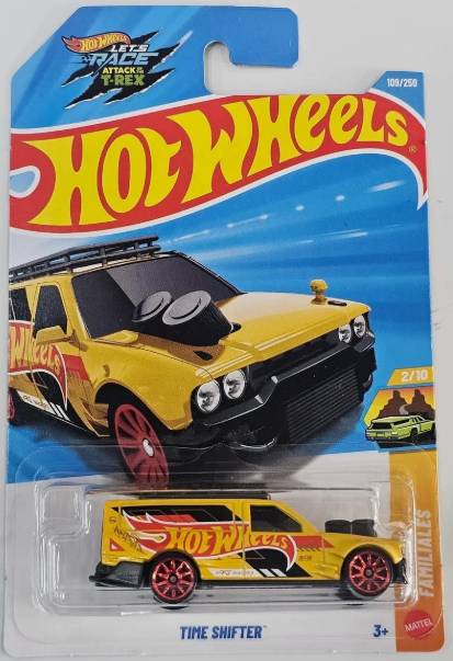 Hot Wheels 2026 #109/250, Time Shifter, yellow