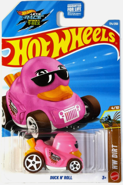 Hot Wheels 2026 #174/250 Duck N' Roll, pink