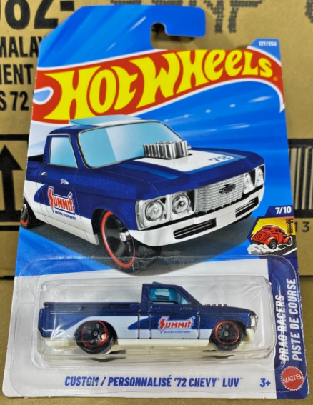 Hot Wheels 2026 #127/250, Custom '72 Chevy LUV, blue