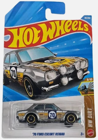 Hot Wheels 2026 #161/250, '70 Ford Escort RS1600, silver