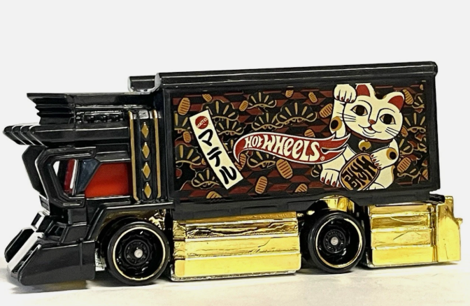 Hot Wheels 2026 #057/250, Raijin Express, NEW/LOOSE, black