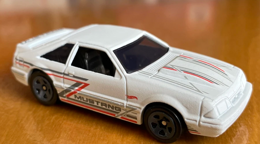 Hot Wheels 2022 Multipack Exclusive, '92 Ford Mustang, NEW/LOOSE, matte white