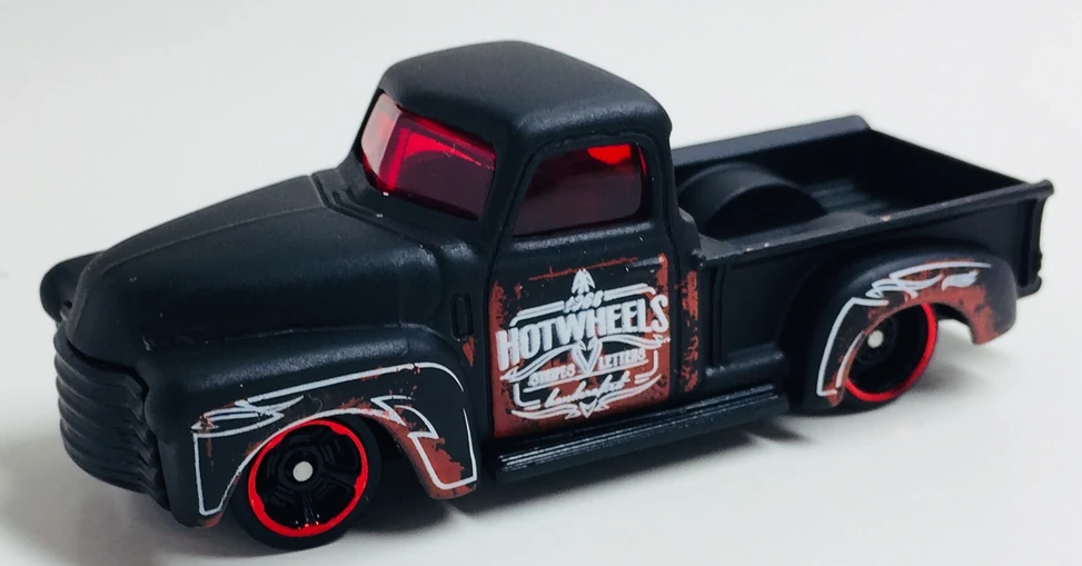 Hot Wheels 2018 #327/365, '52 Chevy, NEW/LOOSE, matte black