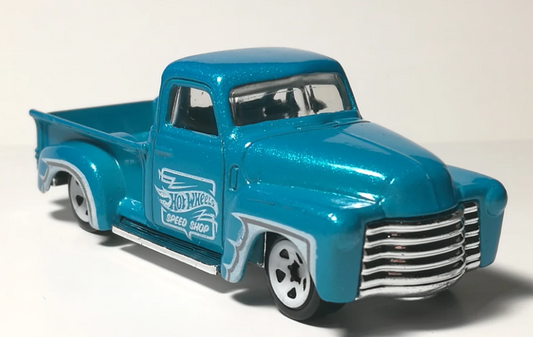 Hot Wheels 2019 Multipack Exclusive, '52 Chevy, NEW/LOOSE, metalflake aqua