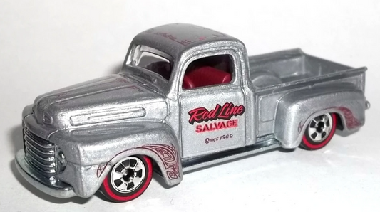 Hot Wheels 2015 Hot Wheels Heritage: Redline 3/18, '49 Ford F1, NEW/LOOSE, silver
