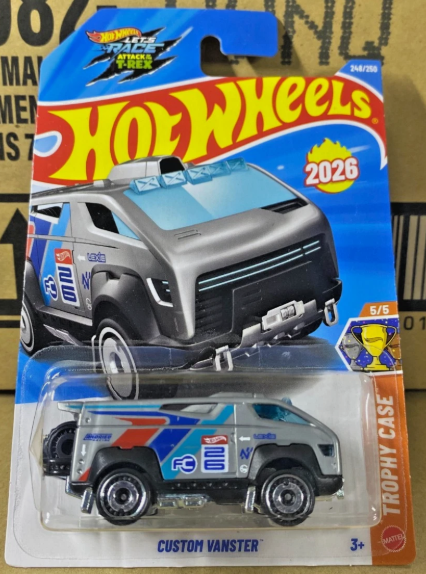Hot Wheels 2026 #248/250, Custom Vanster, silver