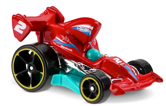 Hot Wheels 2017 #125/365, Tarmac Attack, NEW/LOOSE, red