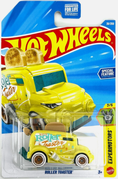 Hot Wheels 2026 #039/250, Roller Toaster, yellow