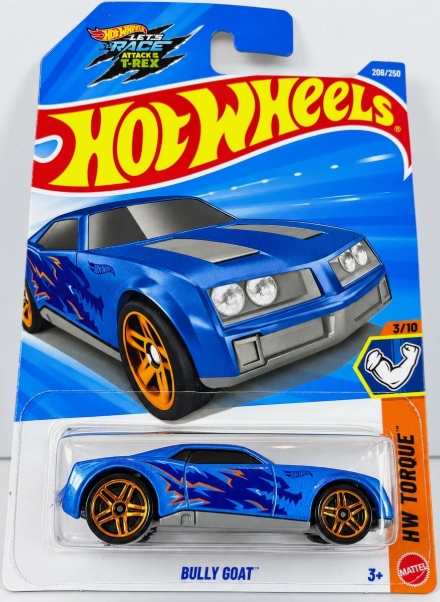 Hot Wheels 2026 #206/250, Bully Goat, blue