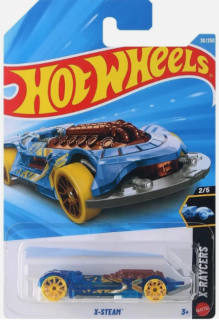 Hot Wheels 2026 #030/250, X-Steam, blue