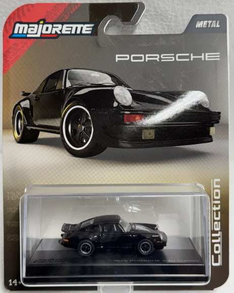 Majorette Collection Series, 1975 Porsche 930 Turbo, black