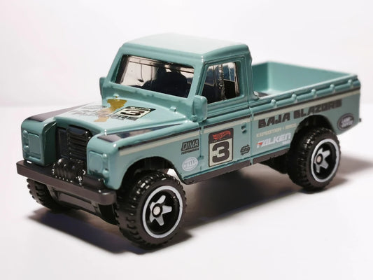 Hot Wheels 2020 #003/250 Land Rover Series III Pickup, NEW/LOOSE, sage green