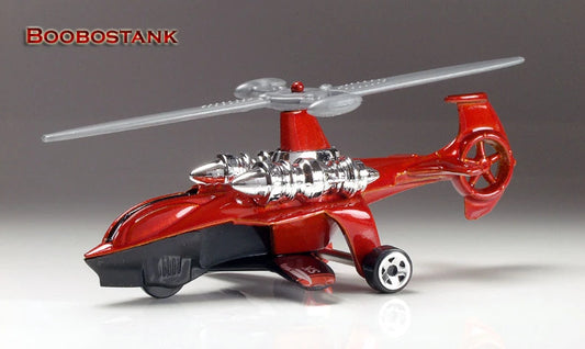 Hot Wheels 2007 #013/180 Sky Knife, NEW/LOOSE, metalflake red