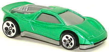 Hot Wheels 1995 #343 Speed Blaster, NEW/LOOSE, metalflake green/5DOT
