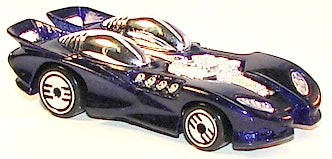 Hot Wheels 1994 #248 Splittin' Image 2, NEW/LOOSE, metallic dark purple (chrome UH)