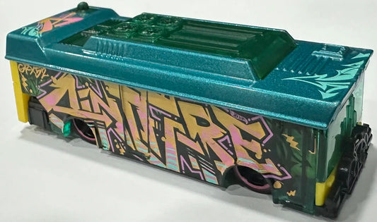Hot Wheels 2025 #088/250 Ain't Fare, NEW/LOOSE, metallic teal