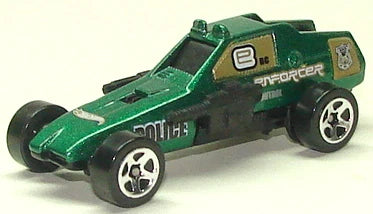 Hot Wheels 2001 #150 , Enforcer, NEW/LOOSE, green