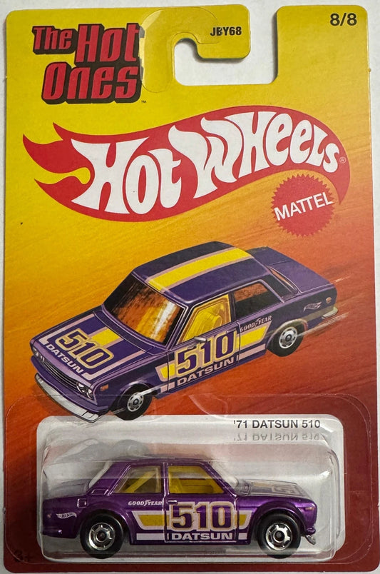 Hot Wheels 2026 The Hot Ones Mix A 8/8, '71 Datsun 510, spectraflame purple
