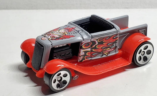 Hot Wheels 2004 #122, Hooligan, NEW/LOOSE, matte grey