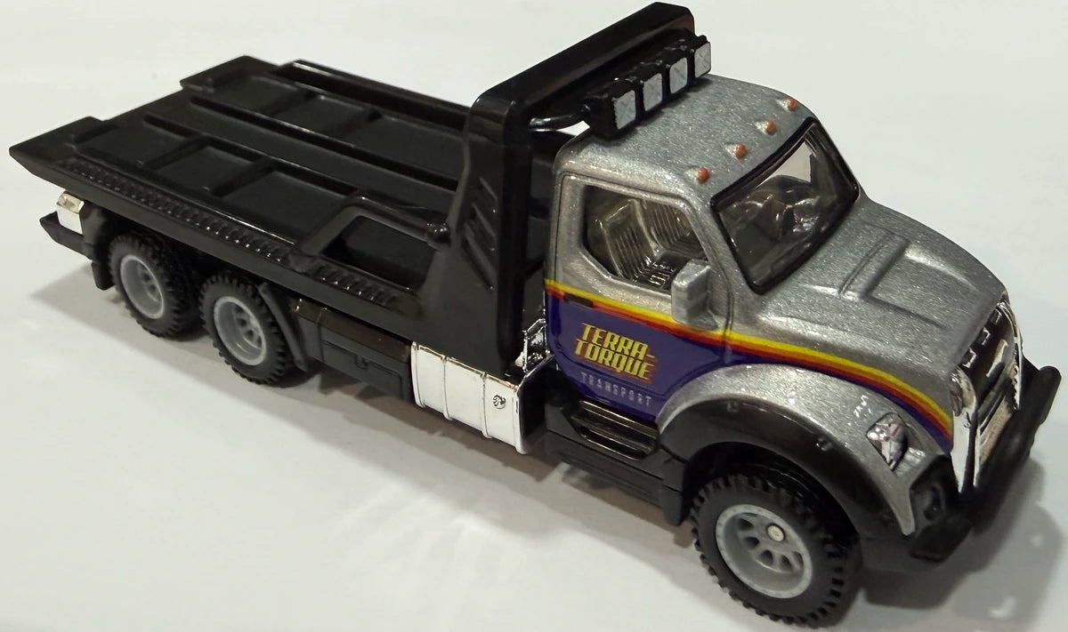 Hot Wheels 2026 Terra Torque from Team Transport #92 (hauler only), NEW/LOOSE, metallic grey
