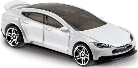 Hot Wheels 2017 #175/365, Tesla Model S, NEW/LOOSE, white