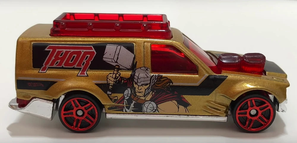 Hot Wheels 2019 Avengers 5/6, Time Shifter, NEW/LOOSE, metalflake gold