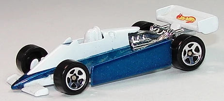 Hot Wheels 1996 #470, Turbo Streak, NEW/LOOSE, metallic blue & white