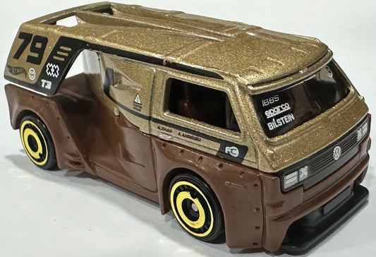 Hot Wheels 2024 #227/250 VW T3 Custom, NEW/LOOSE, gold