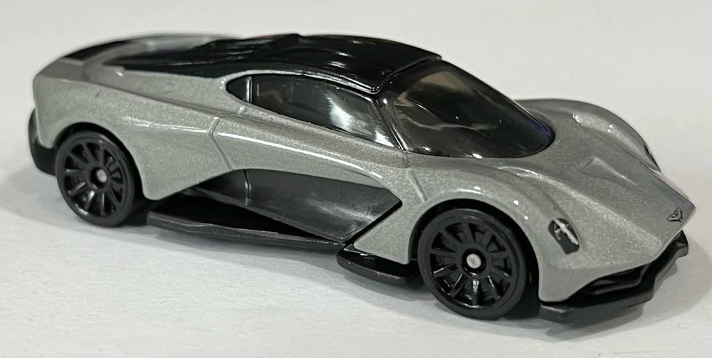 Hot Wheels 2022 #103/250 Aston Martin Valhalla Concept, NEW/LOOSE, silver